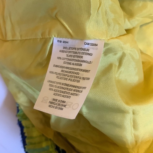 Anthropologie Maeve “Tabitha” Green and Blue Embroidered Dress - Women’s Size 2 - Picture 7 of 11